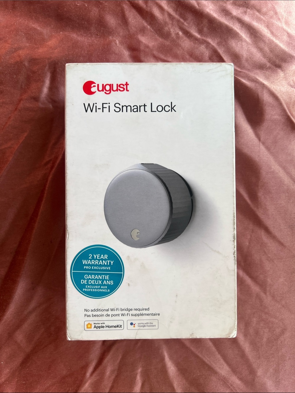 Wi‑Fi Smart Lock — Silver
